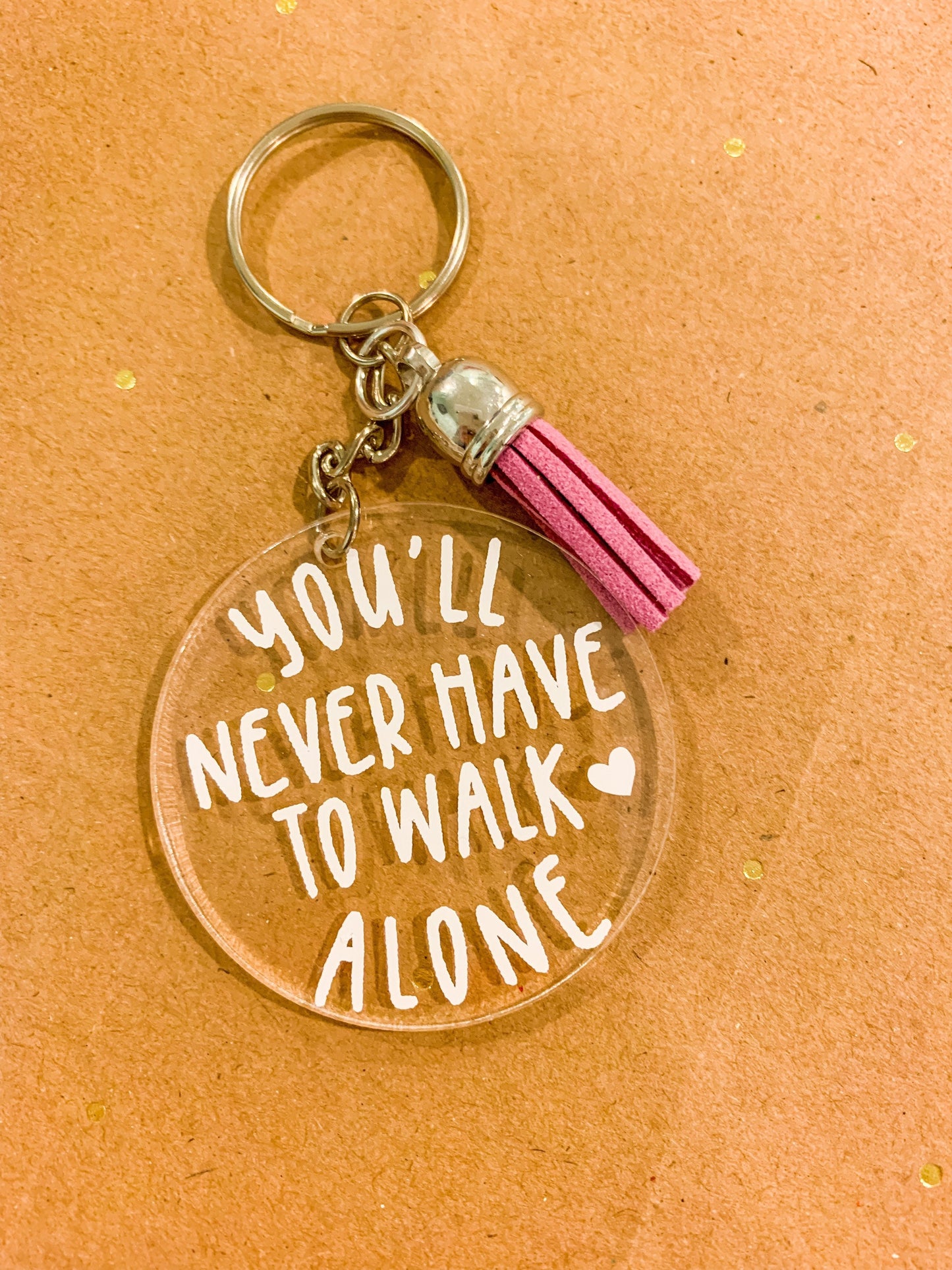 Custom Quote Acrylic Keychain, Custom Word Keychain, Phrase Keyring, Bridesmaids Gift, Backpack Tag, Inspirational Quote Tag