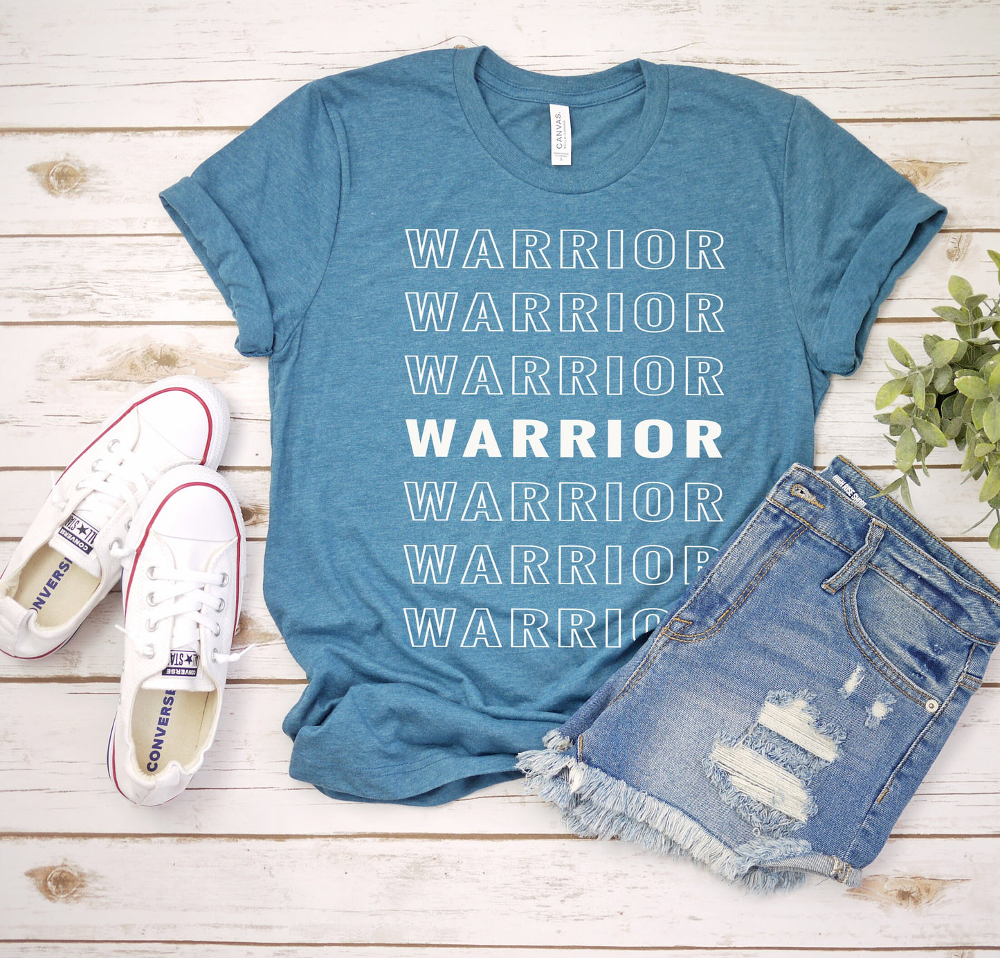 Warrior T-Shirt, Strength T-shirt, Inspirational Shirt, Mental Health T-shirt, Custom T-shirt