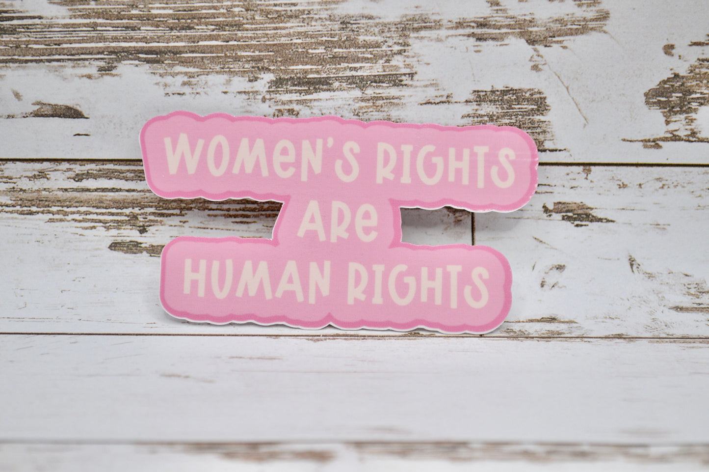 Women's Rights are Human Rights Sticker, Women's Rights Sticker, Pro Abortion, Pro Choice, Pro Rights
